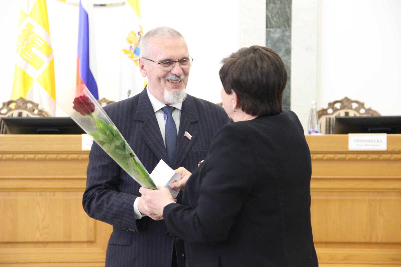 Николай Великдань поздравил Думу Ставрополя с юбилеем