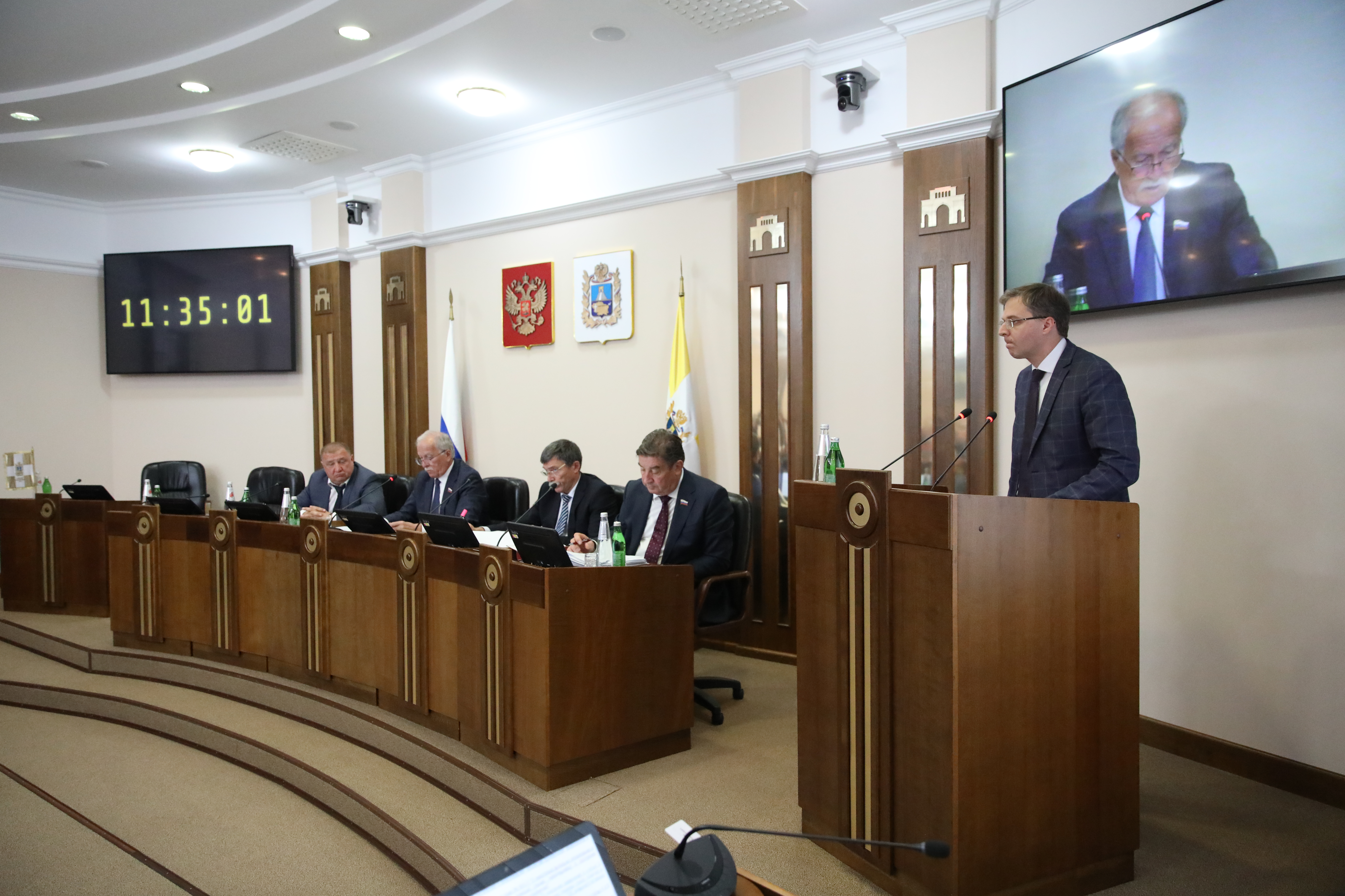 Состоялось первое заседание Думы Ставропольского края в осенней сессии