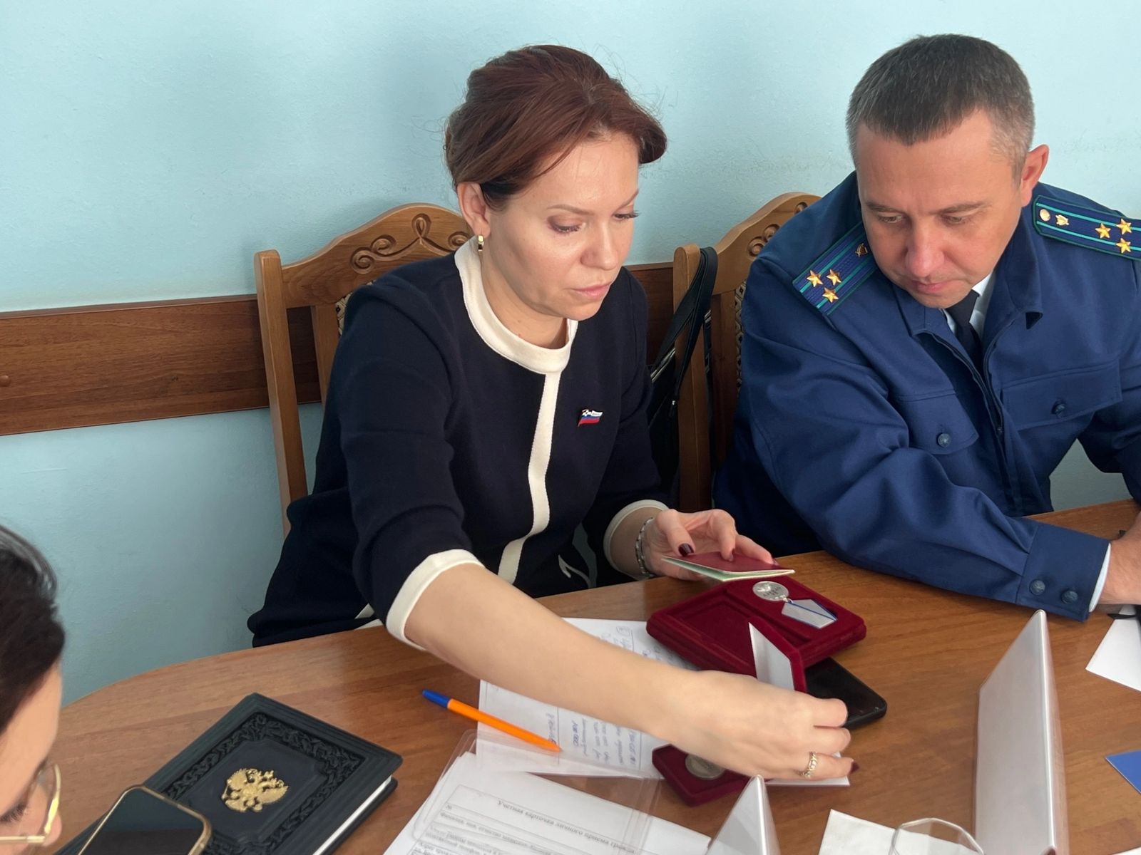 Ольга Дроздова встретилась с членами семей участников специальной военной операции