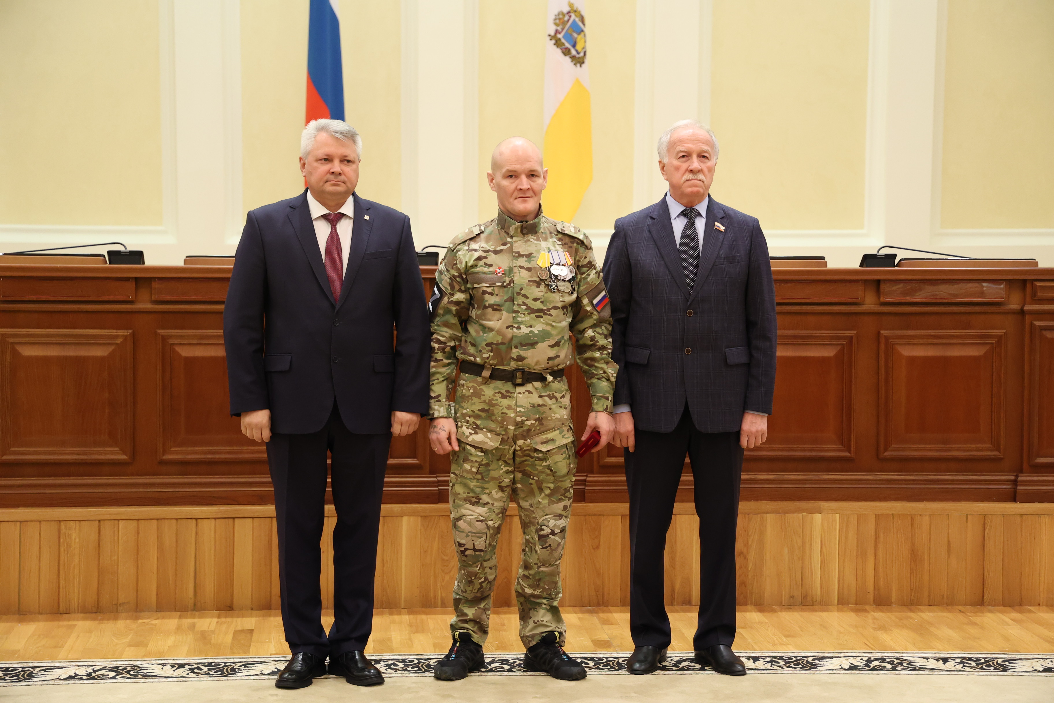 Николай Великдань вручил государственные и краевые награды жителям Ставрополья