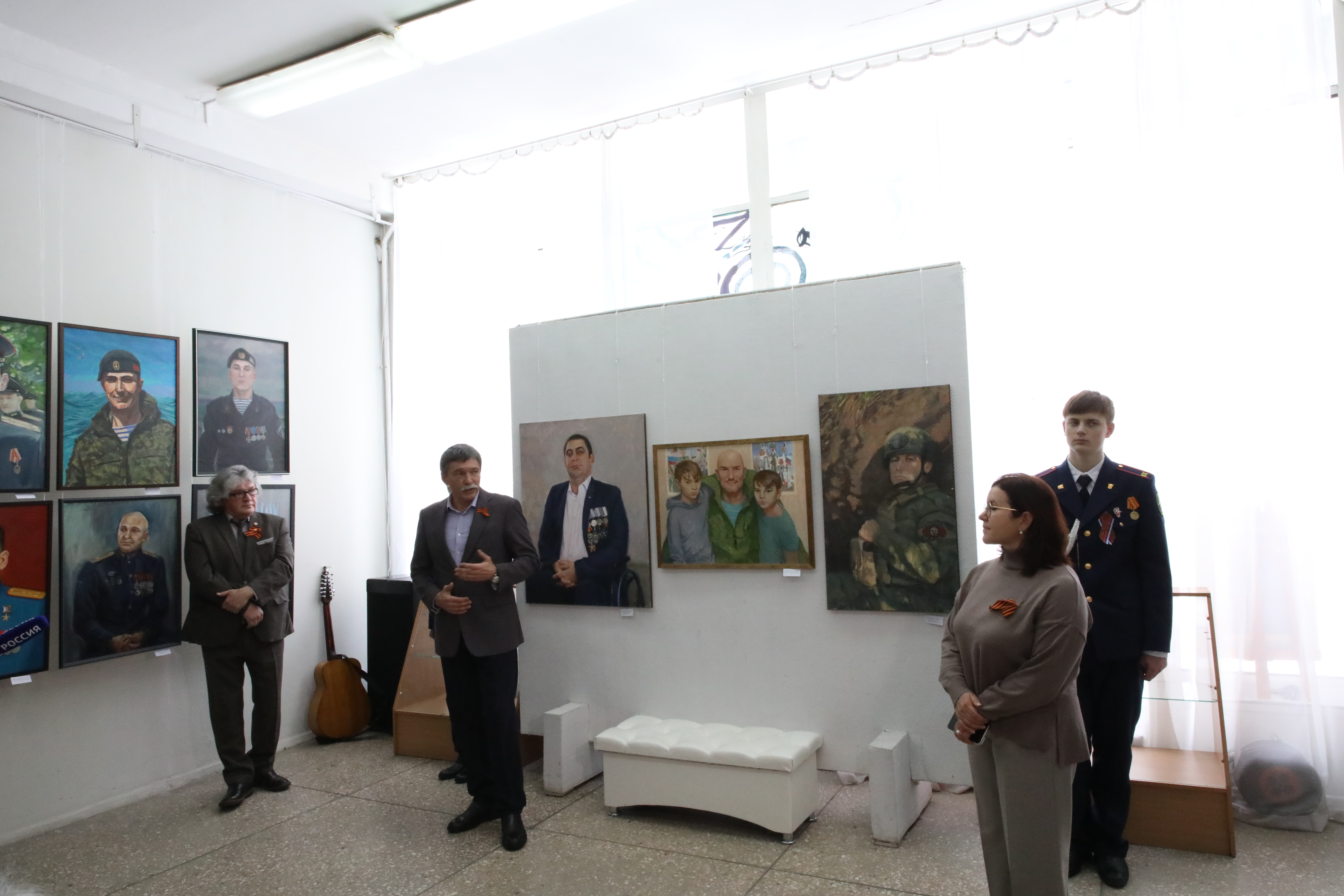В Ставрополе открылась художественная выставка «Служу Отечеству»