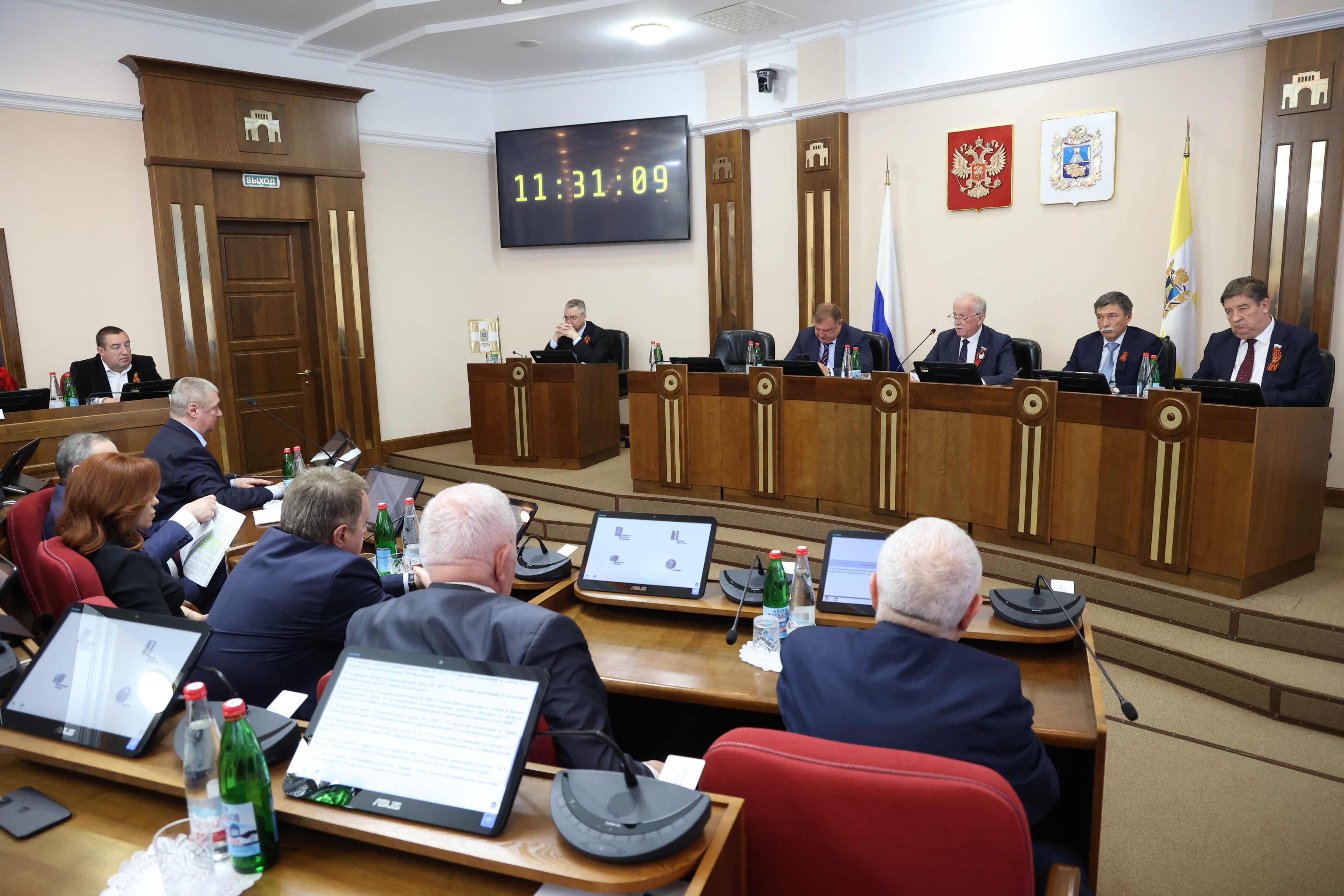 Депутаты заслушали отчет о деятельности Контрольно-счетной палаты Ставропольского края