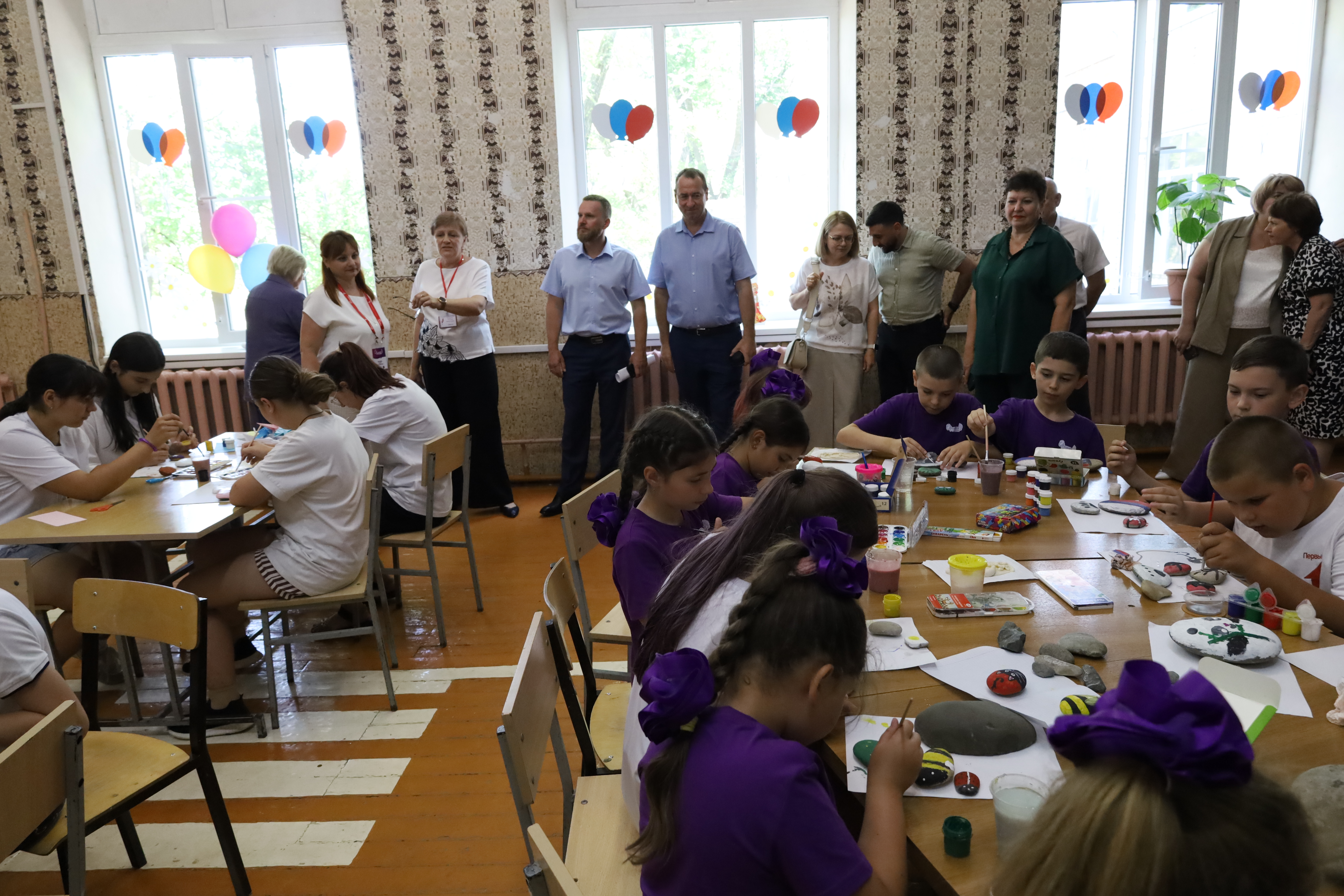 В загородном лагере «Юность» Андроповского округа вторая смена носит имя «Время героев»