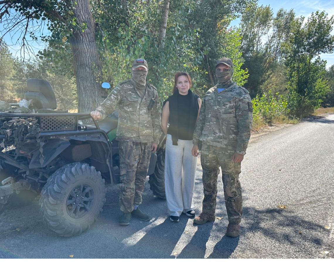 Вице-спикер Думы Ставрополья Ольга Дроздова посетила с гуманитарной миссией Луганскую Народную Республику