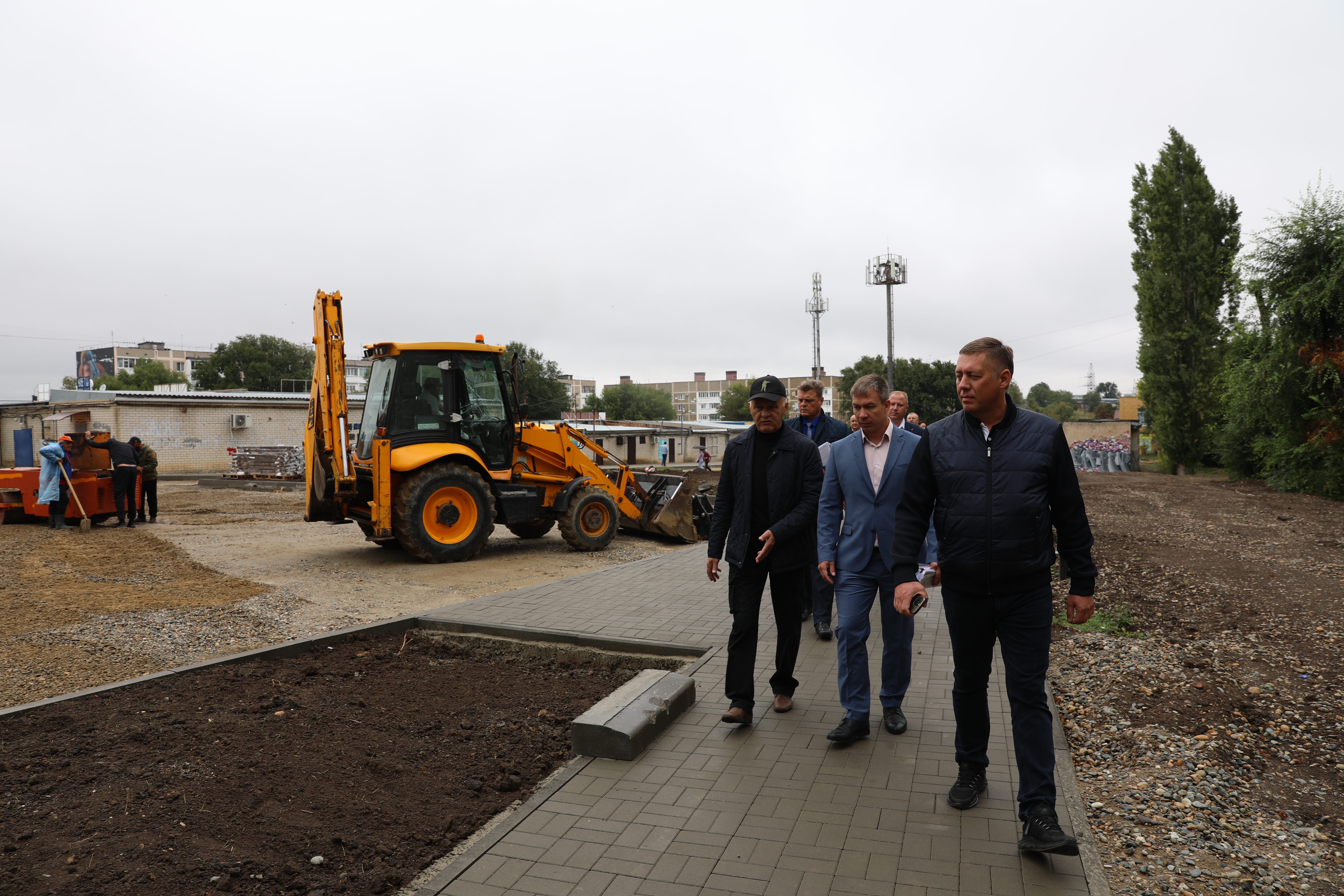 В станице Староизобильной появилось новое пространство  для отдыха жителей