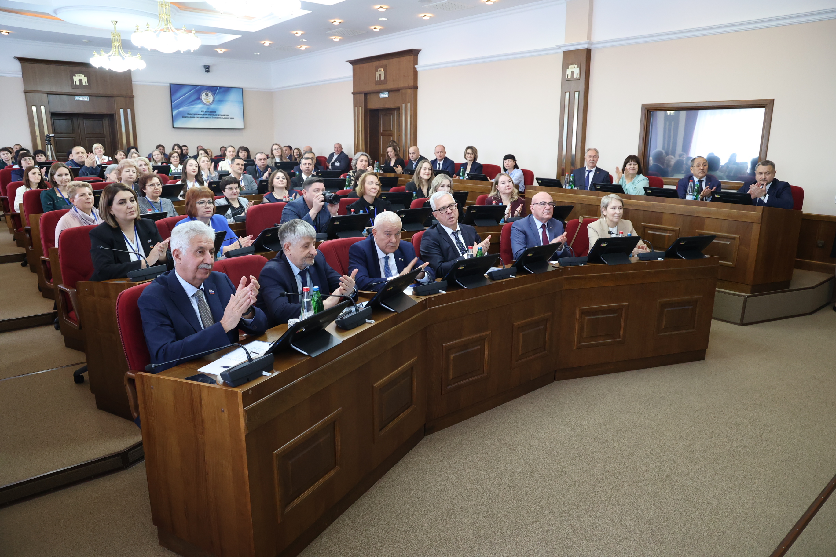 На площадке краевой Думы состоялось VIII заседание Совета контрольно-счетных органов Ставрополья
