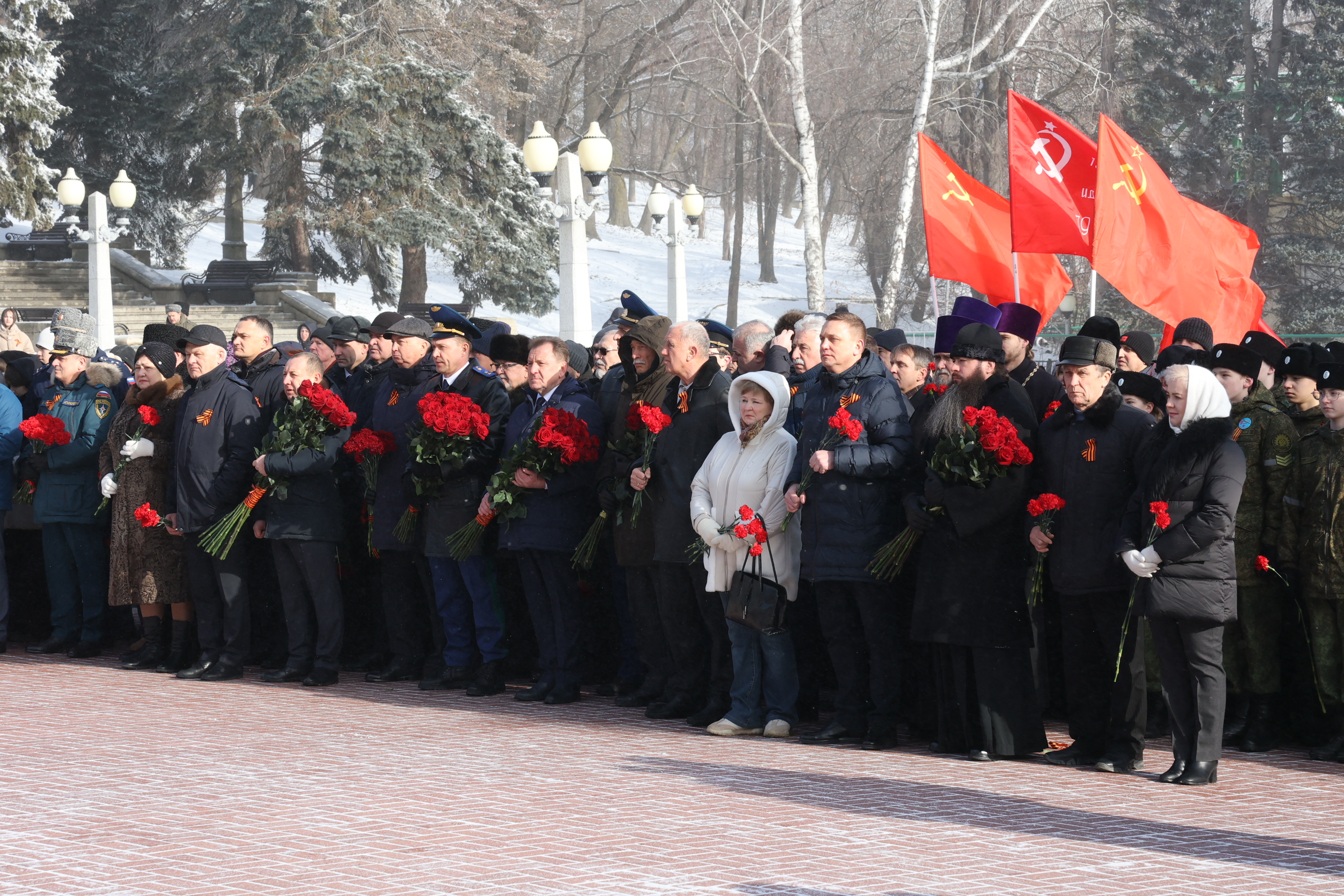 В Ставрополе отметили 83-ю годовщину со дня освобождения города от немецко-фашистских захватчиков