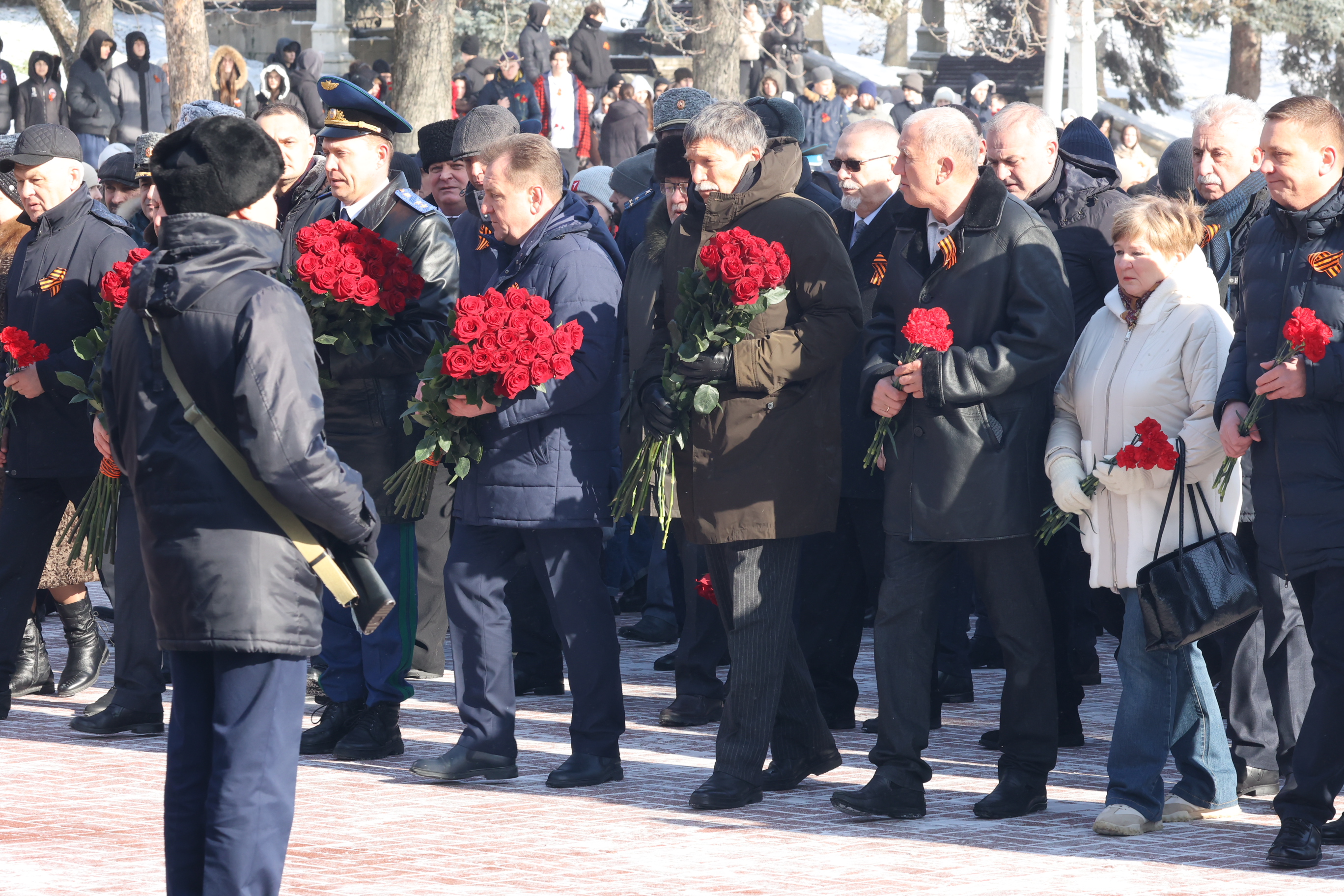 В Ставрополе отметили 83-ю годовщину со дня освобождения города от немецко-фашистских захватчиков