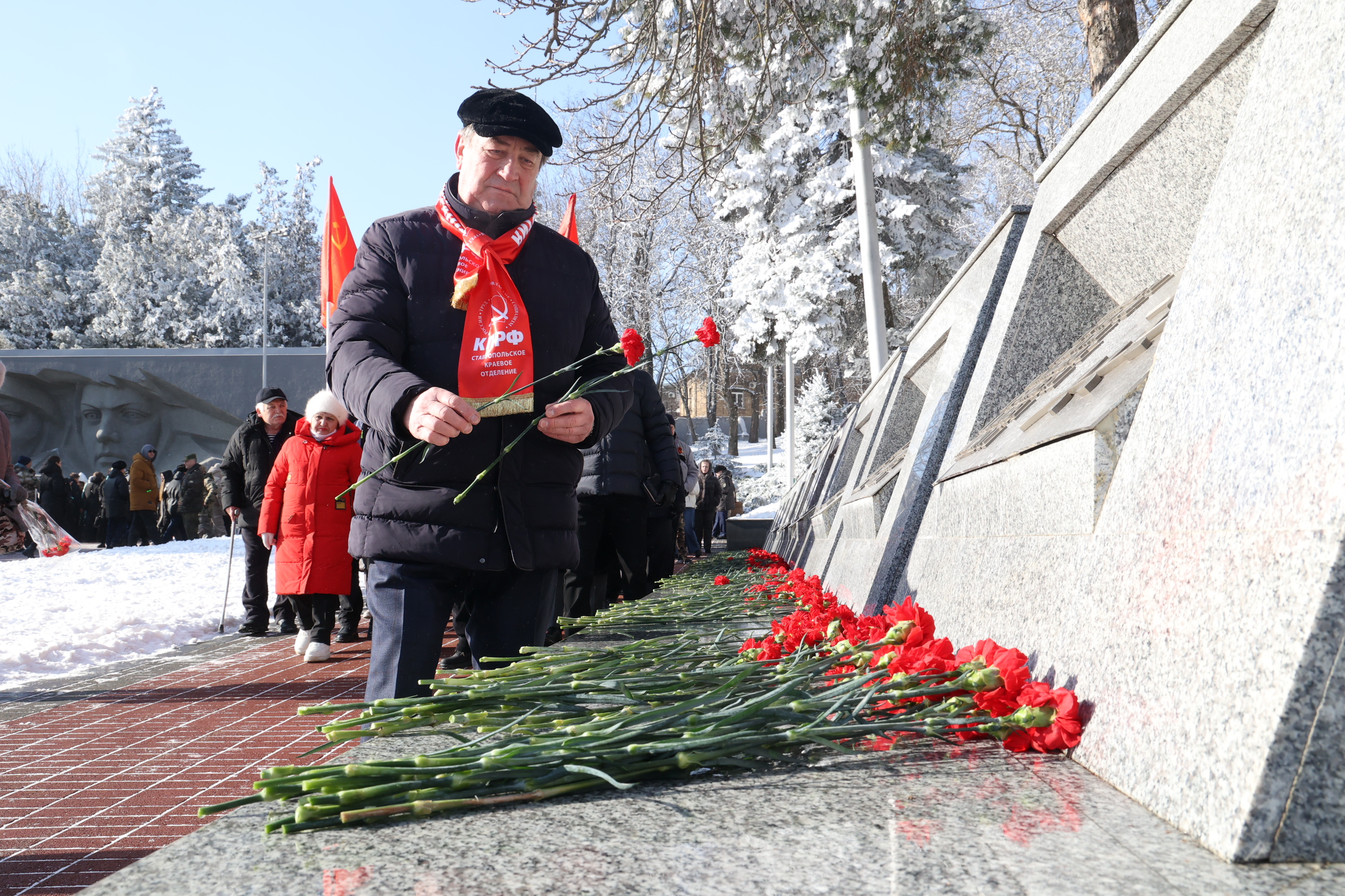 В Ставрополе отметили 83-ю годовщину со дня освобождения города от немецко-фашистских захватчиков