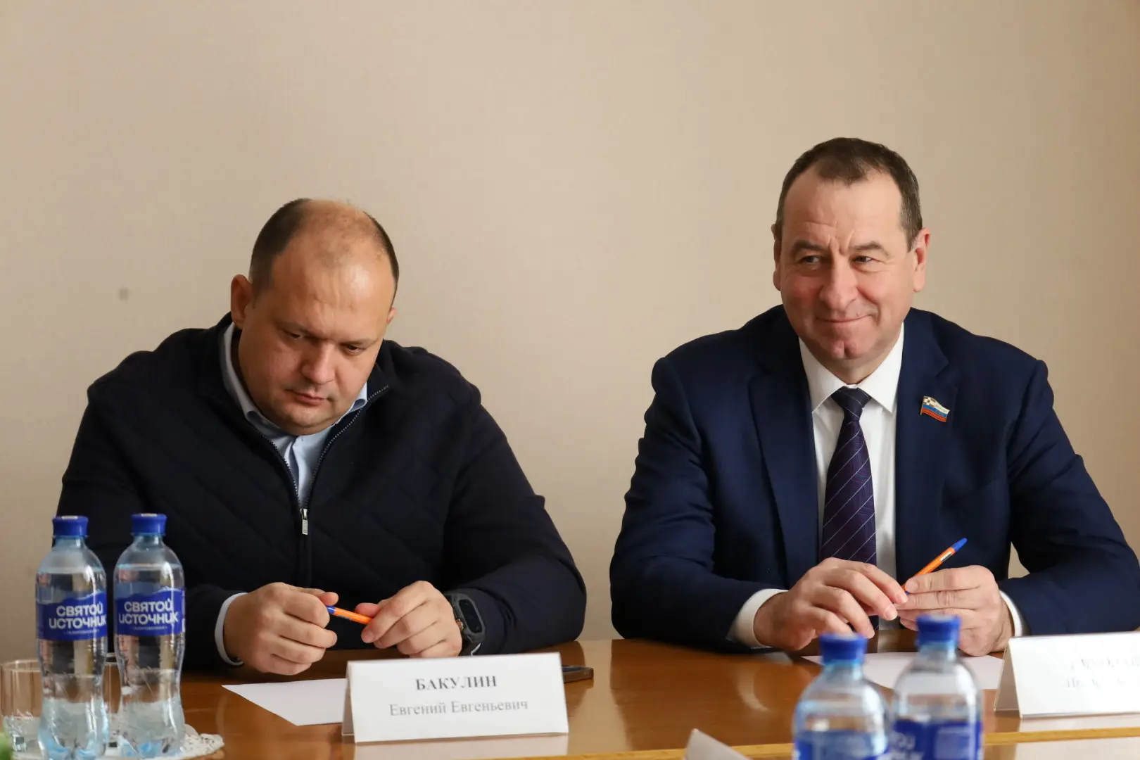 Николай Великдань провел рабочие встречи с депутатами Железноводска, Лермонтова и Пятигорска