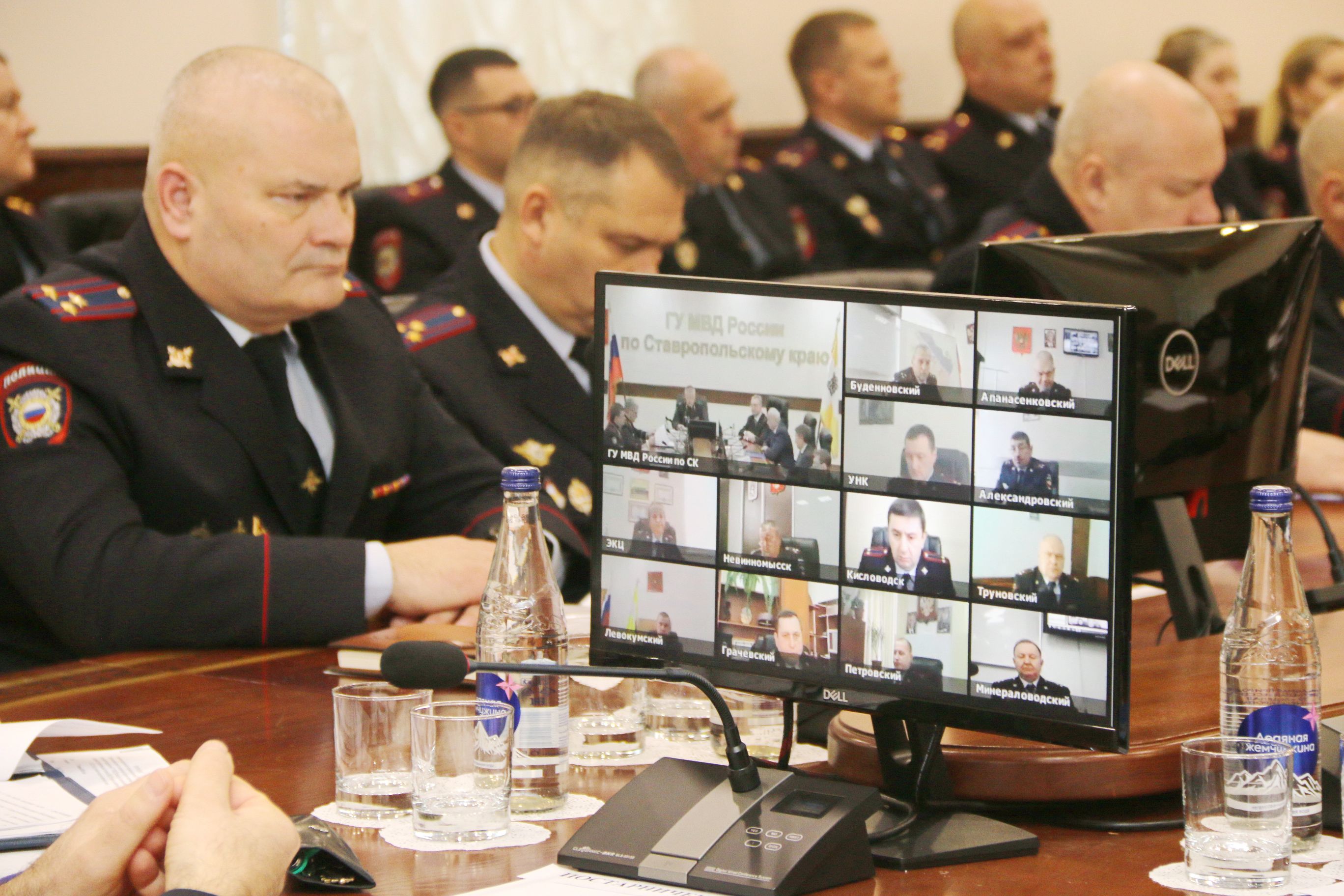 Дмитрий Судавцов принял участие в заседании коллегии ГУ МВД России по Ставропольскому краю