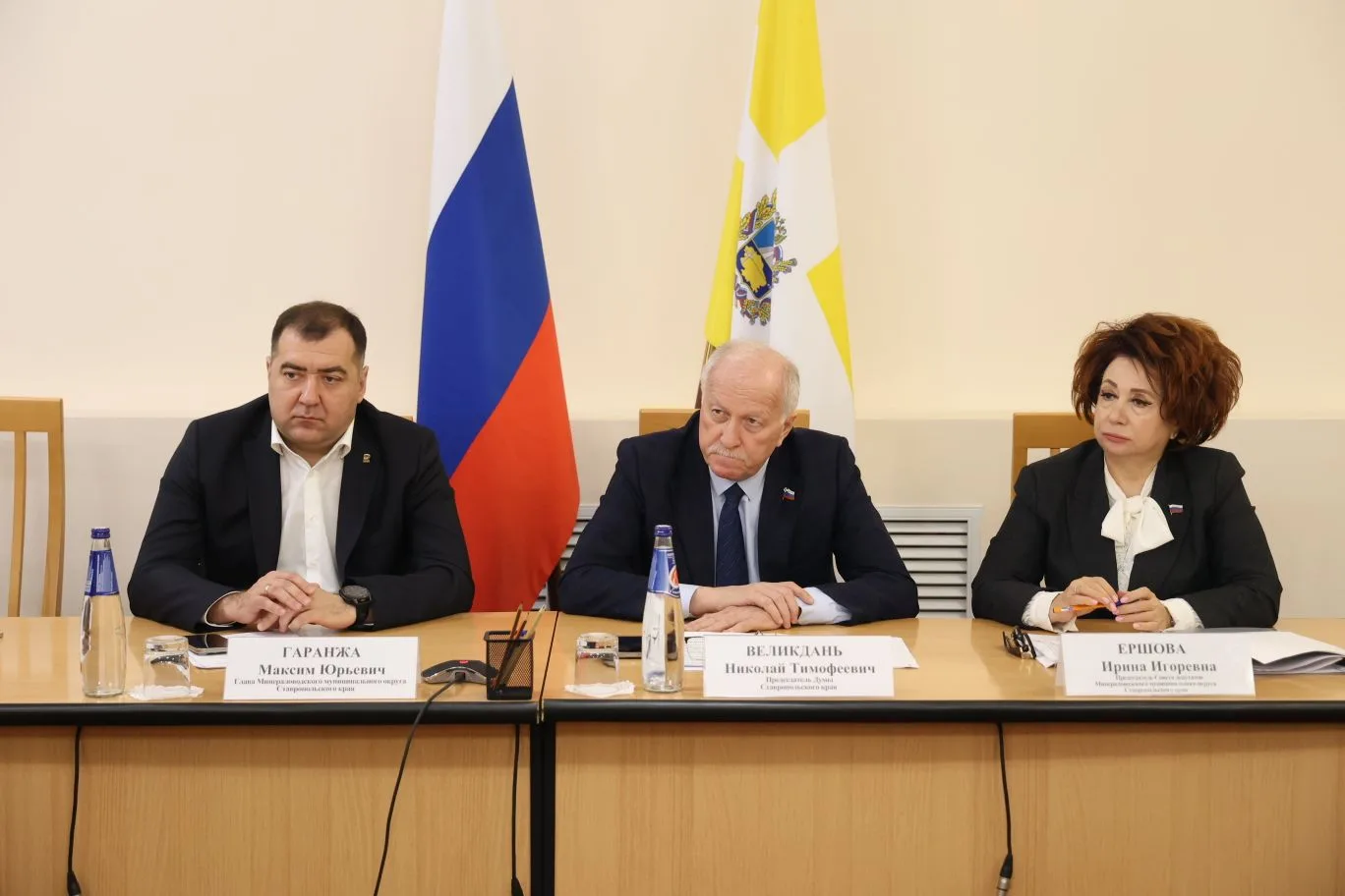 Николай Великдань провел рабочую встречу с депутатами Минераловодского округа