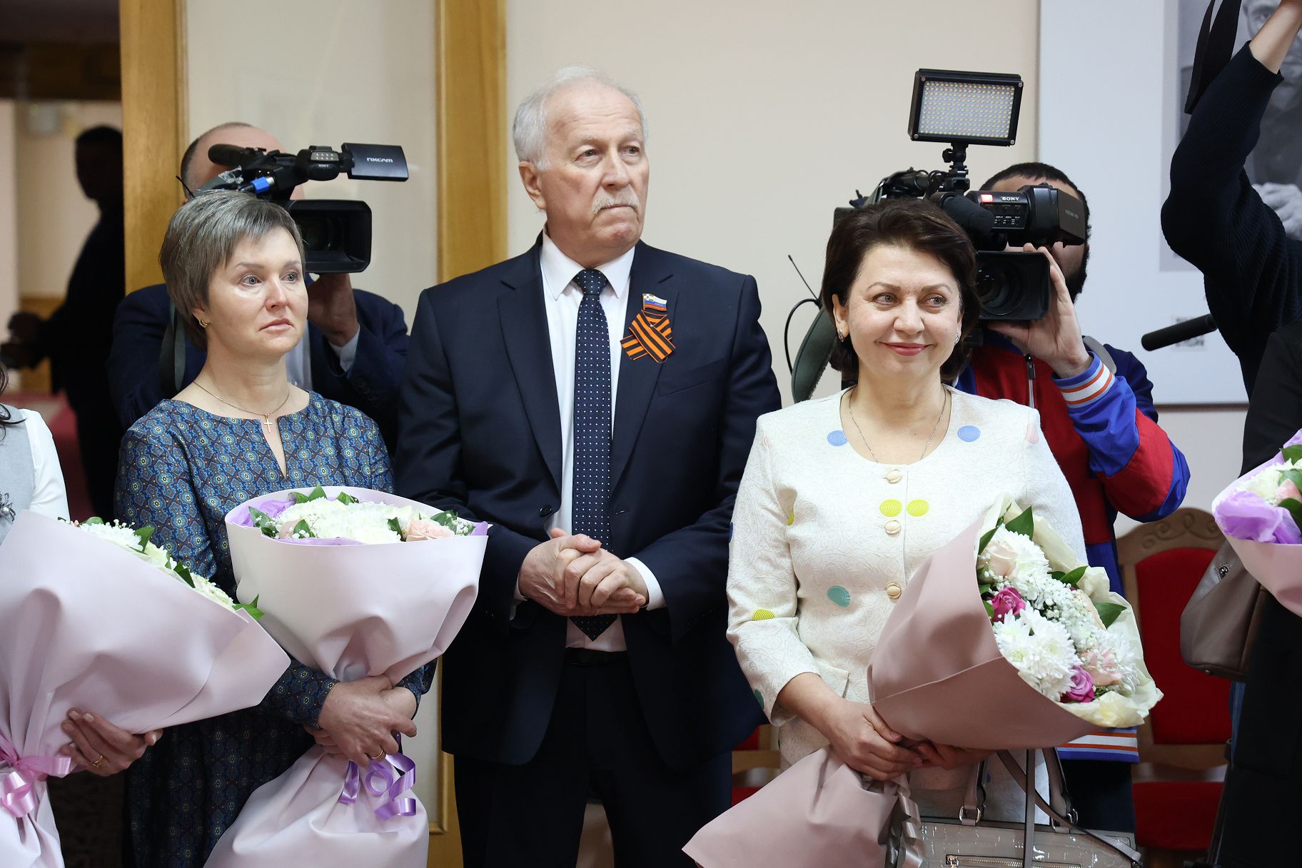 Николай Великдань принял участие в торжественном приеме вдов и матерей погибших Героев России