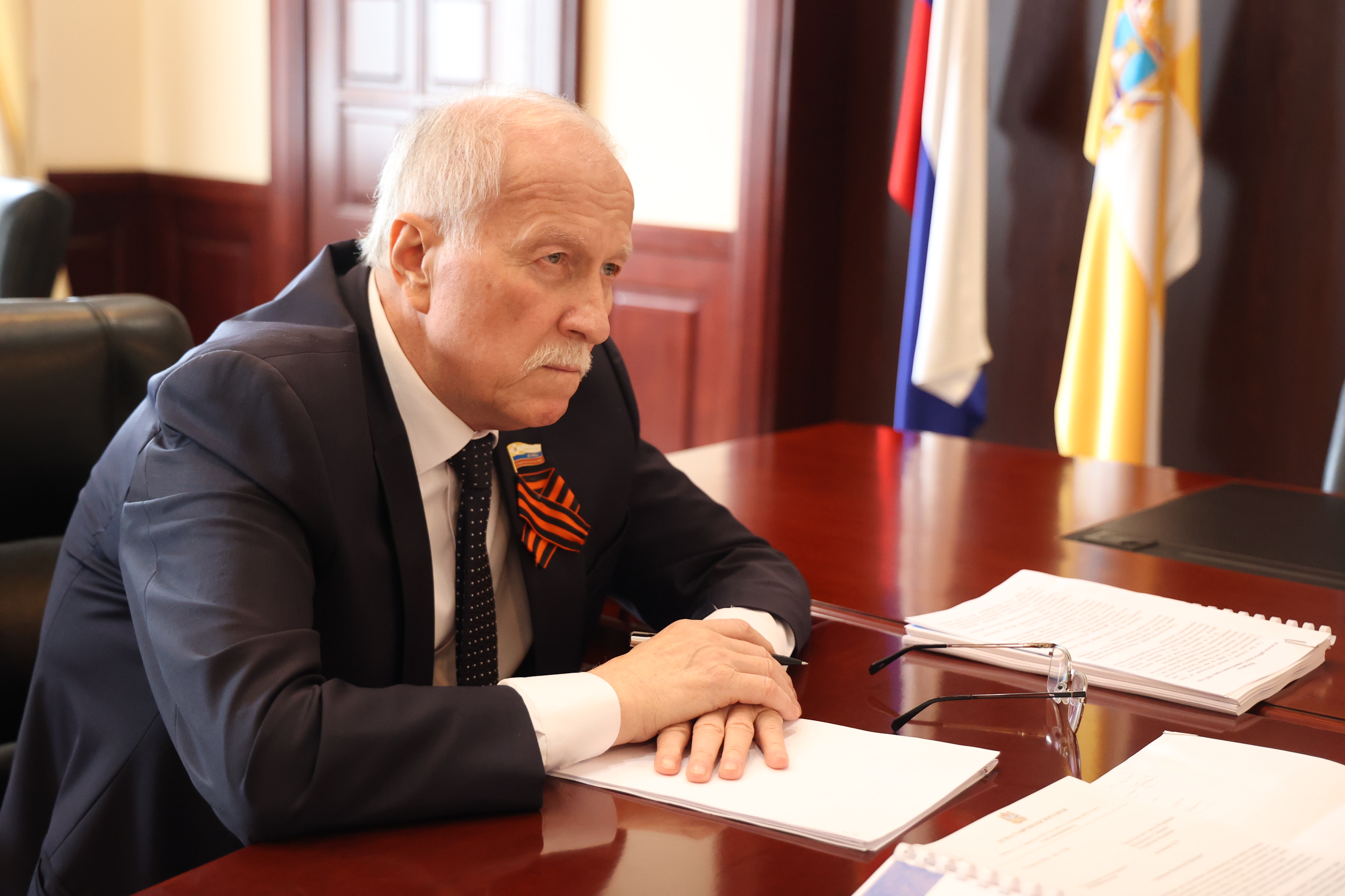 Николай Великдань обсудил вопросы развития регионального АПК с председателем профильного комитета Совета Федерации