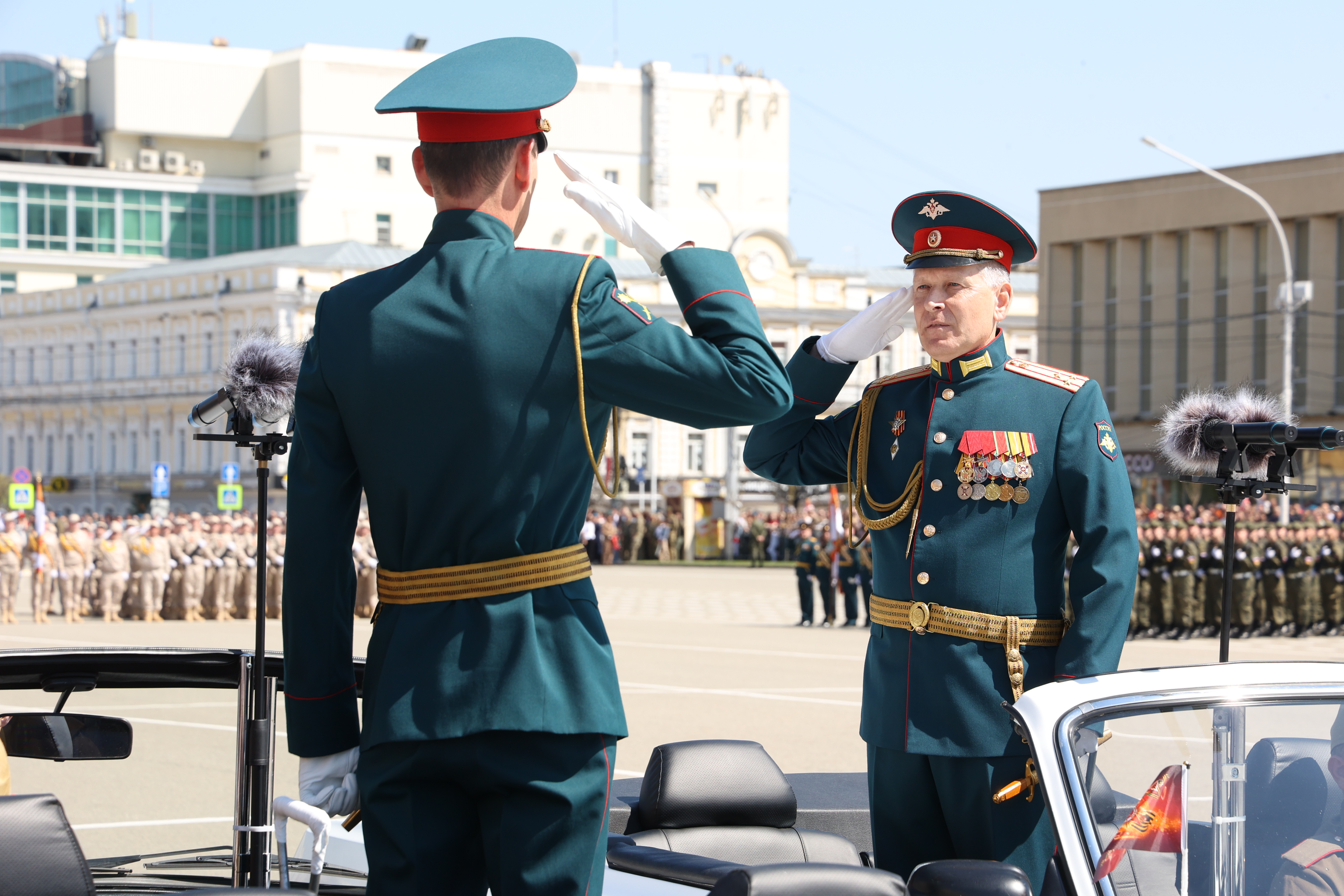 На Ставрополье прошел Парад Победы