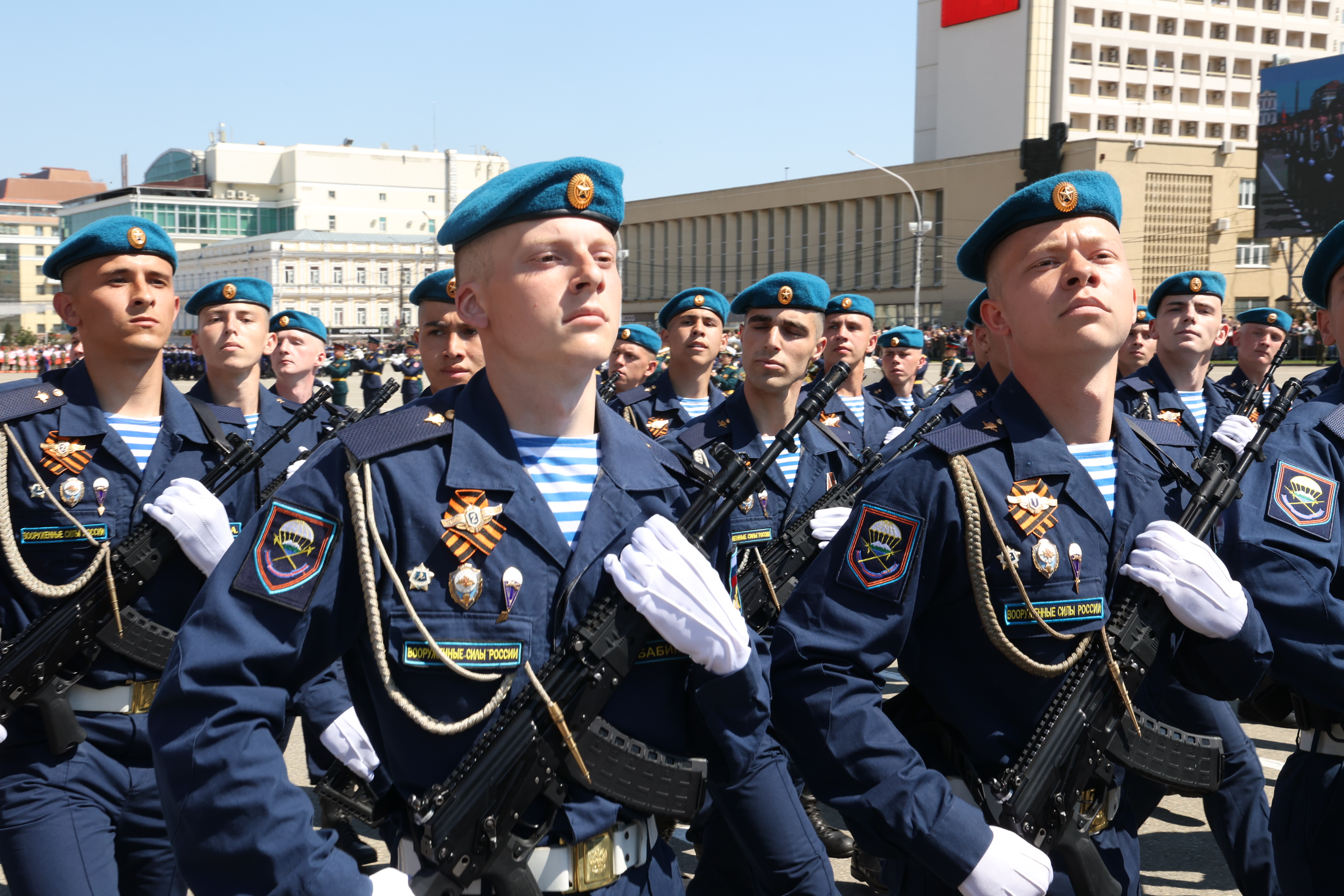 На Ставрополье прошел Парад Победы
