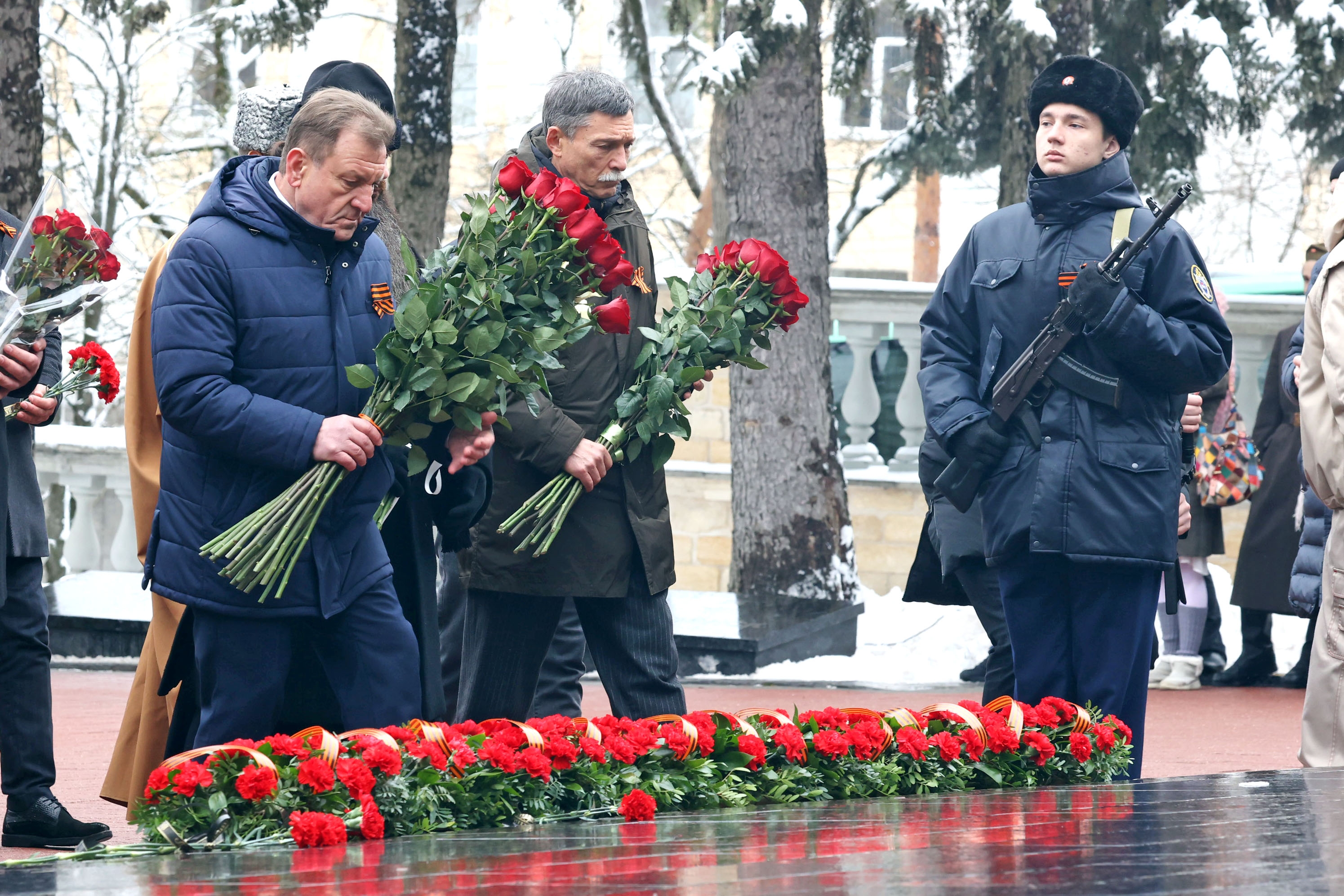 В Ставрополе почтили память освободителей от немецко-фашистских захватчиков