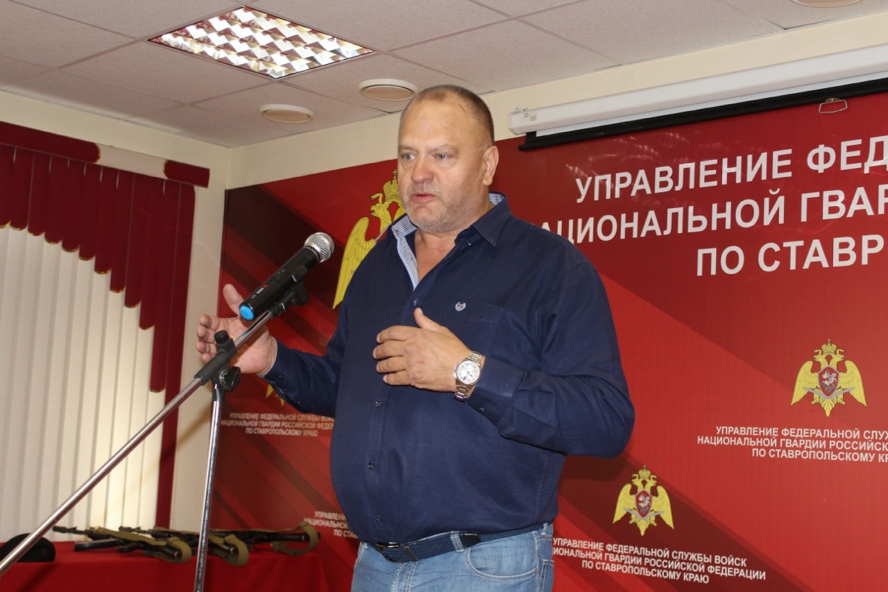 Профессиональный праздник отметил ставропольский ОМОН