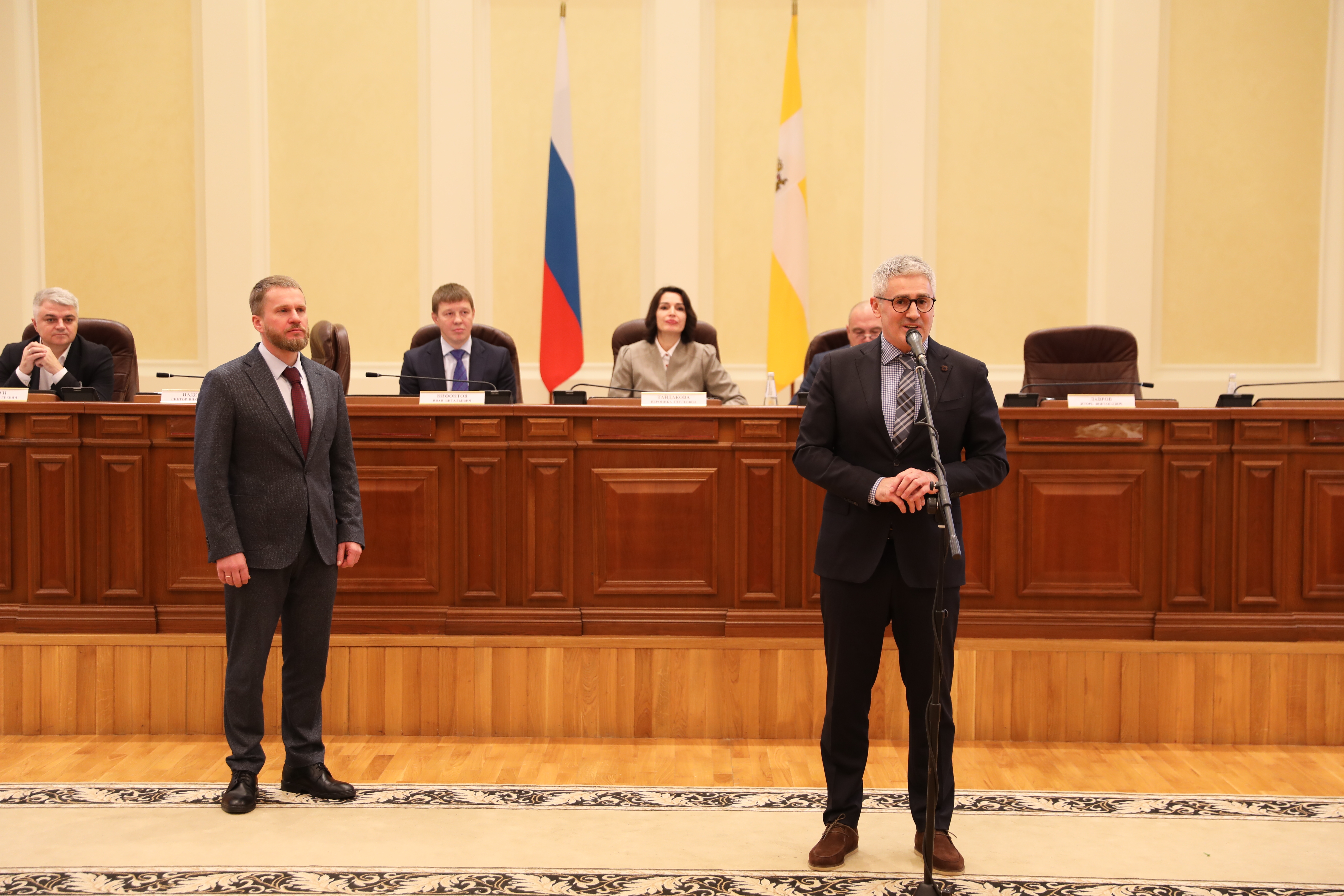 Краевые депутаты приняли участие в чествовании большой спортивной семьи Ставрополья