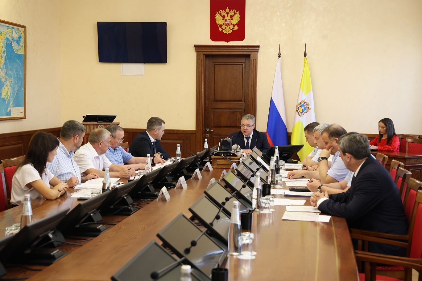 Депутаты краевой Думы приняли участие в обсуждении вопроса догазификации станицы Марьинской Кировского городского округа
