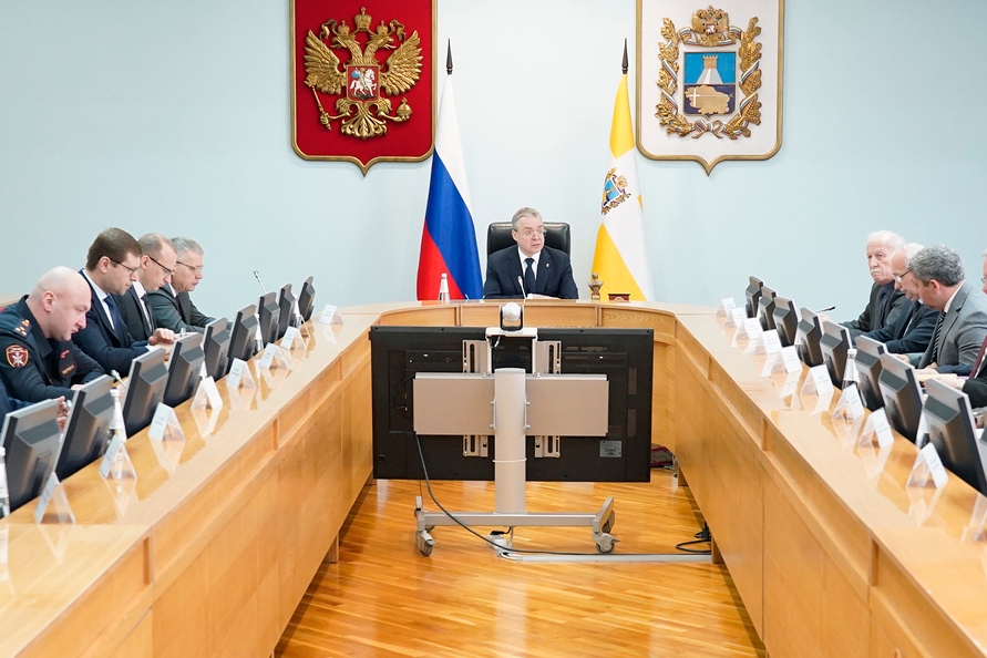 Николай Великдань принял участие в заседании краевой антитеррористической комиссии