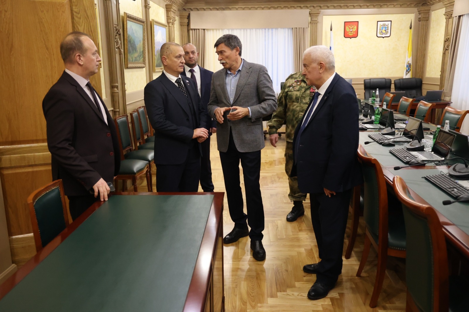 В Думе Ставропольского края состоялась встреча с делегацией Народного Совета ДНР