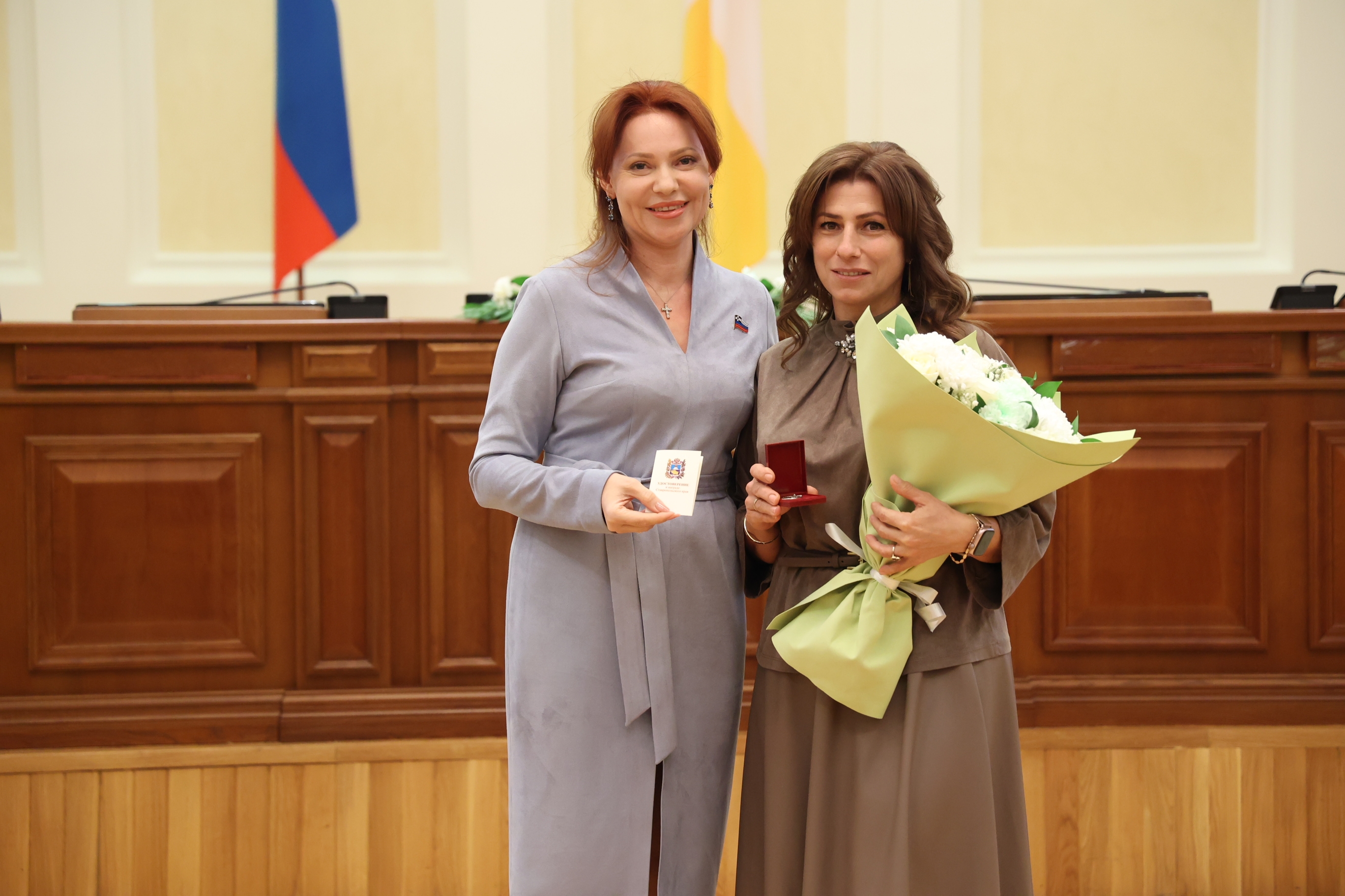 На Ставрополье вручили медали «Материнская слава»