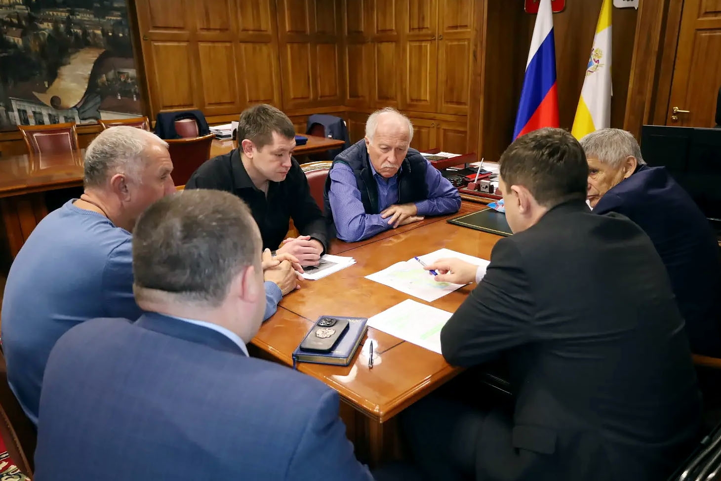 Николай Великдань провел совещание по теме противопаводковых мероприятий