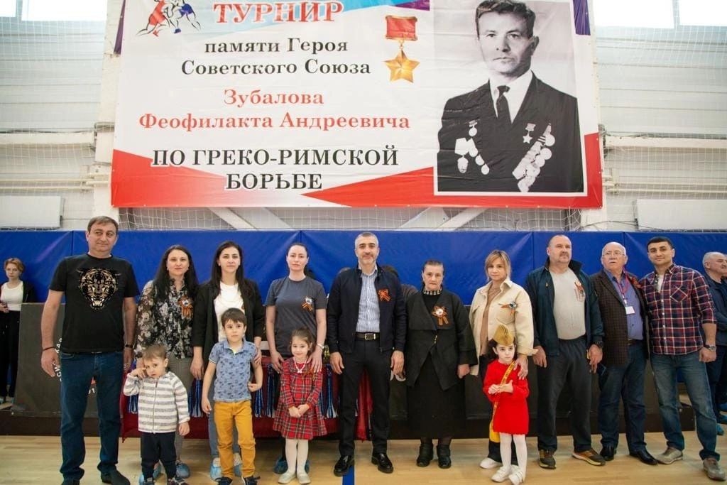 В Ессентуках состоялся турнир по греко-римской борьбе памяти Героя Советского Союза Феофилакта Андреевича Зубалова