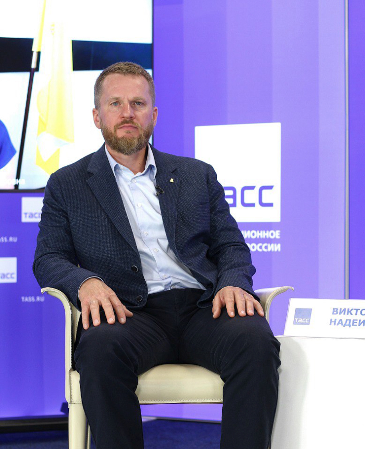 Виктор Надеин ответил на вопросы журналистов «ТАСС Кавказ»