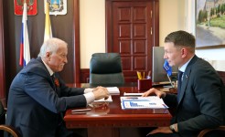 Николай Великдань обсудил вопросы развития регионального АПК с председателем профильного комитета Совета Федерации