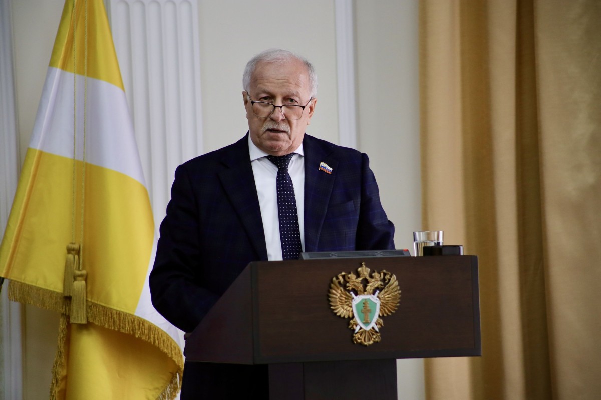 Николай Великдань принял участие в заседании коллегии прокуратуры Ставропольского края