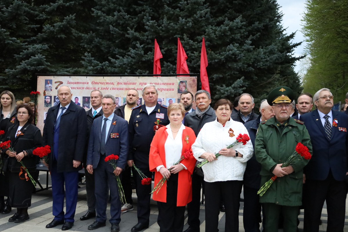 В Ставрополе открыта обновленная Стена памяти «Народная Победа»