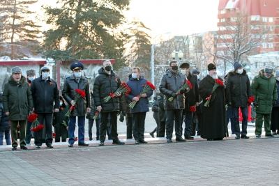 В Ставрополе почтили память павших освободителей города